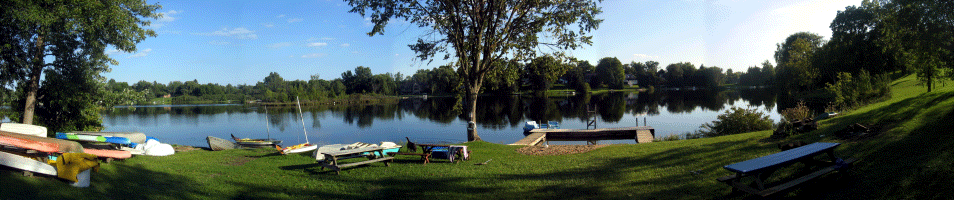 Parke Lake in summer